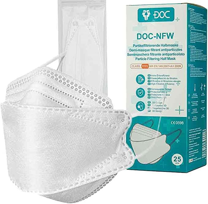 FFP2-Masken DOC - 25er Box-Weiss